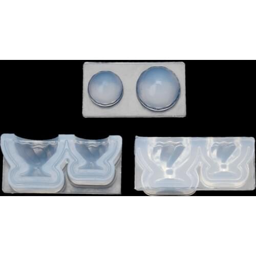 Real Small 3D Glass Goblet Cup Silicone Resin Mold Set DIY Resin Art Craft Tools