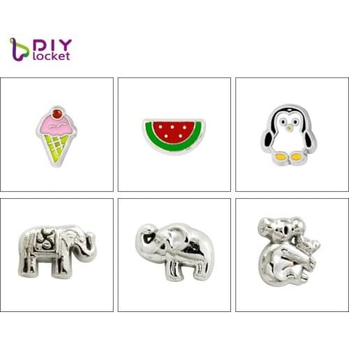 Diylocket Wholesale Floating Charms Fit For Floating Locket Necklace Diy Jewelry Making LSFC184-648