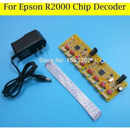 Newest Chip Decoder For EPSON R2000 Printer Compatible R2000 Ink Cartridge Chip Decoder