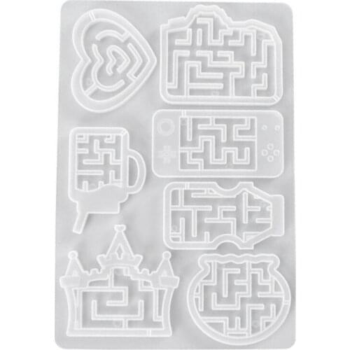 DIY Crystal Epoxy Mold Quicksand Series Table Jewelry Silicone Mold