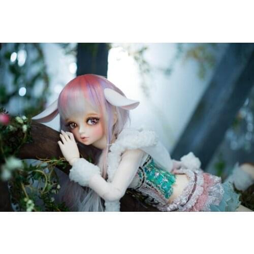 1/4 scale nude BJD girl Human body MSD Joint doll Resin model toy gift,not include clothes,shoes,wig and other D2171