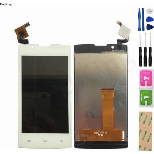 High Quality LCD Display For FLY Stratus 1 FS401 FS 401 LCD Display Assembly Touch Screen Digitizer Panel With Tools