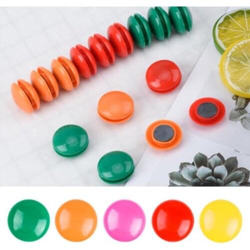 1 PC Colorful Plastic Fridge Magnets Whiteboard Sticker Refrigerator Magnets For Kids Kitchen Gadgets Home Decor Decoration