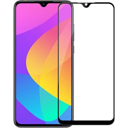 2 Pack For Xiaomi Mi 9 Lite Tempered Glass Film Slim Armor Front Full Cover Screen Protector For Xiaomi Mi9 Lite Black