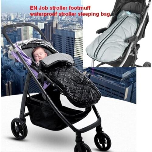 2019 Waterproof Universal Baby Stroller Sleeping Bag Footmuff Sack Thickened Multi-function Warm Anti-kicking Sleeping Bag