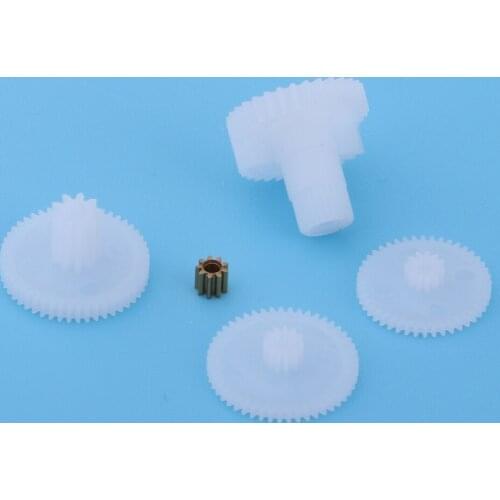 4pcs Plastic Servo Gears Replace Pinion for V950 RC Helicopter Replacement