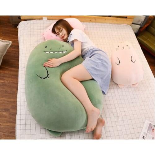 New toy large 90cm cartoon dinosaur plush toy down cotton soft doll throw pillow,birthday gift b0530