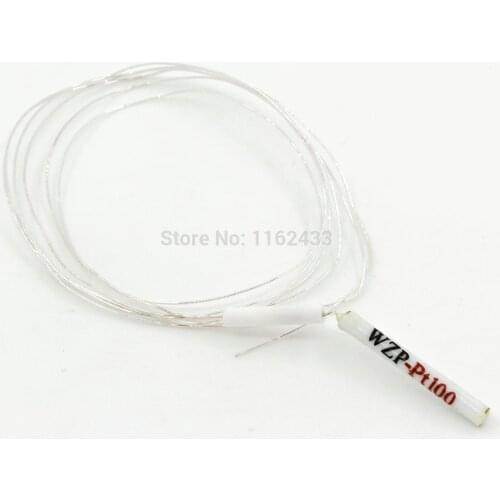 FTARP05 PT100 3*30mm high accuracy ceram polish rod probe head 0.5m silver plated copper cable RTD temperature sensor