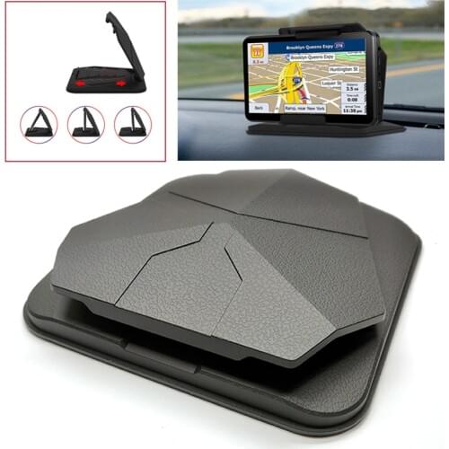 Cell Phone Holder for Car Dashboard - Car Anti-Slip GPS Mount Cradle Dock Mounting in Pickup Truck, Compatible Phone X 8 7 Plus