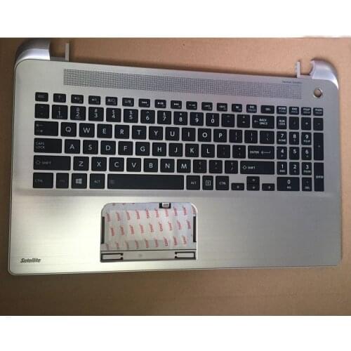 FOR Toshiba Satellite s50 S55T Series Keyboard C case cover Palmrest With US Layout