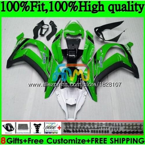 Injection For KAWASAKI ZX1000 ZX 10R 1000CC 18BS.18 ZX-10R ZX10R 11 12 13 14 15 2011 Green black 2012 2013 2014 2015 Fairings