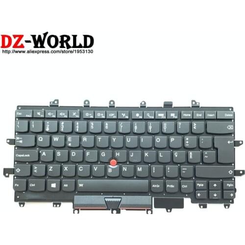 Portuguese Backlit Keyboard for Lenovo Thinkpad X1 Carbon 4th Gen 4 MT: 20FB 20FC Portugal Backlight Teclado SN20K74768 00PA720