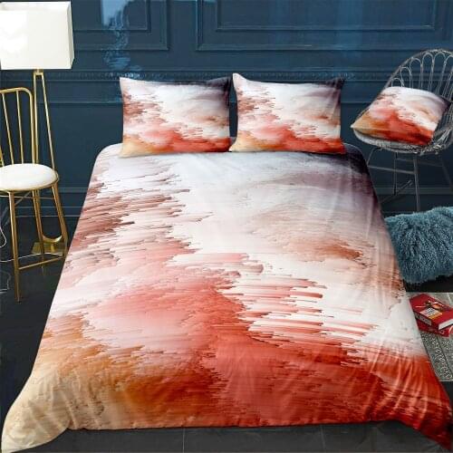 Abstract Glitch Pixel 202 Bedding Set For Bedroom Soft Bedspreads For Double Bed Home Duvet Cover Quality Quilt Cover