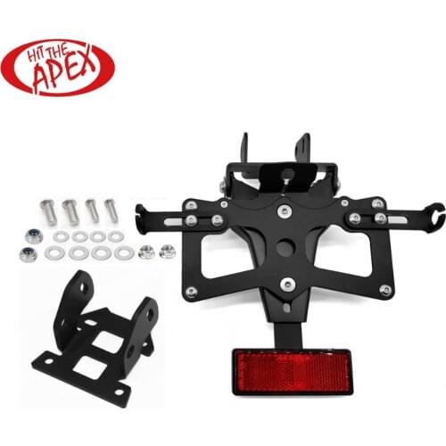 New Motorcycle CNC Rear License Plate Holder Bracket Fender Eliminator Fit For Kawasaki Z750 2007-2008-2009-2010-2011-2012-2013