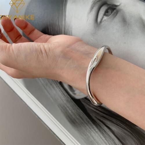 XIYANIKE 925 Sterling Silver New Korean Solid Irregular Bracelet Female Light Luxury High Exquisite Fashion Handmade Jewelry
