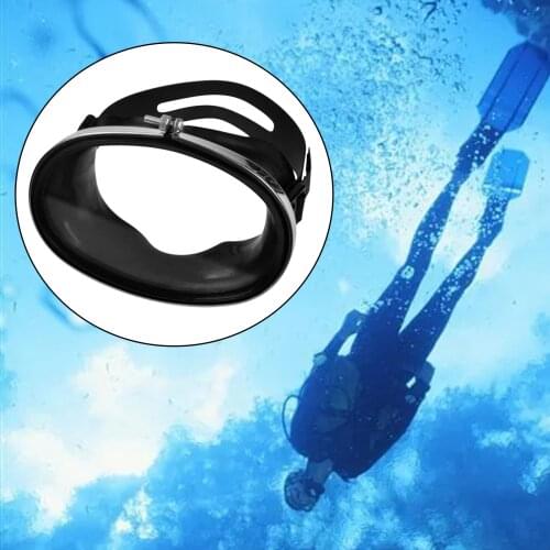 Adults Oval Snorkel Diving Mask Leakproof Underwater Scuba Swimming Glasses