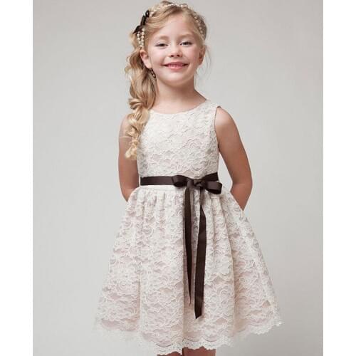 Kids Dresses for Girls Elegant Lace Princess Party Dress for 4 6 8 10 Yrs Childrens Wedding Clothes Party Gown Vestido Clothes