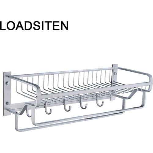 Estante Ducha Hair Dryer Rack Banyo Aksesuarlari Estanteria Floating Shower Shelves Banheiro Salle De Bain Bathroom Wall Shelf