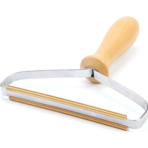 Portable Manual Clothes Lint Remover Fuzz Fabric Shaver Brush Tool Coat Double Sided Hair Removal Ball Woven Coat Sweater Shaver