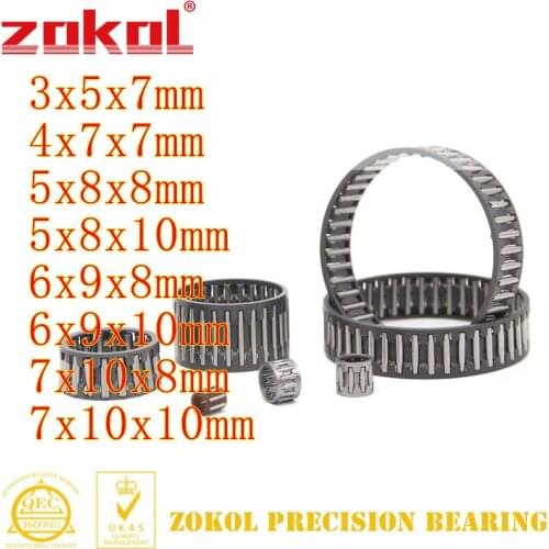 ZOKOL K030507/040707/050808/050809/060908/060910/071008/071010 Radial needle roller and cage assembly bearing needle bearings