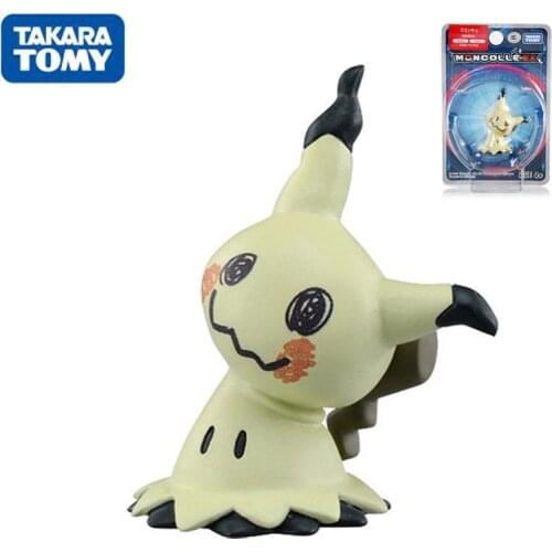 TAKARA TOMY Kawaii Mimikyu Figuras Pokemon Action Figure PVC Cute Mini Model Dolls Kids Toys