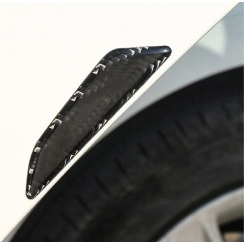 4x Carbon Fiber Trim Anti-rub Car Door Edge Guards Molding Protection Strip For Hyundai Ix35 Tuson Veloster I10 I20 I30 Solaris