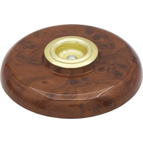 1pcs Brown Color Lip Pad Cello Instrument Accessories with Metal Eye Brown Cello Slip Mat Pin Stopper