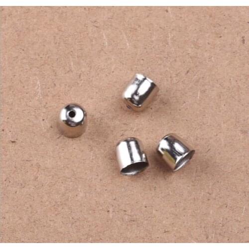 100pcs Iron Cap Flat Cap making Fringe/ rope decoration/Keychains/Bags/Necklace/Bracelet fashion DIY jewelry Accessories