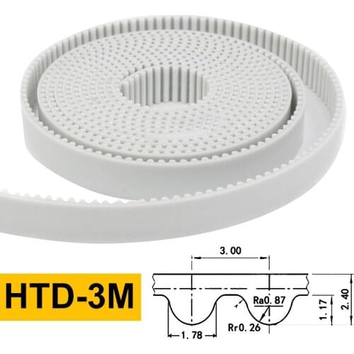 1Meter HTD 3M Large printer Motor belt/long Belt Open Printer Belt for XP600 DX5 DX7 head For Allwin Yaselan Xuli Epson printer