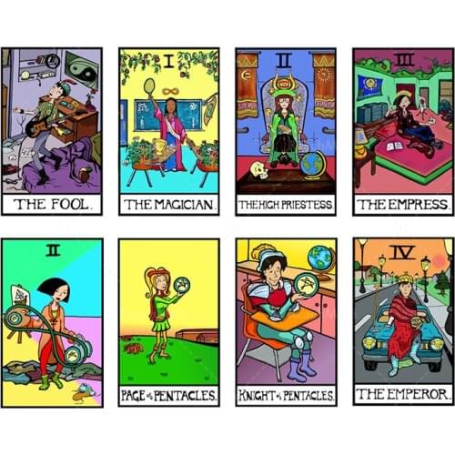 Daria Tarot Tarot Series Wall Painting Poster Art Prints