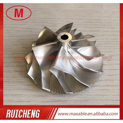 .GT30 53.14/71.55mm 6+6 blades point milling turbo billet/milling/aluminum 2618 compressor wheel