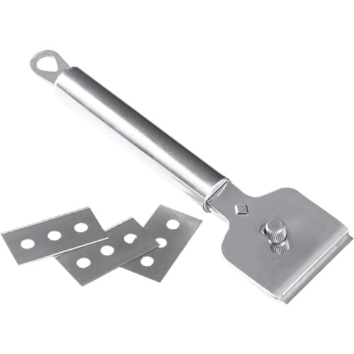 Ceramic Glass Oven Stove Burner Cleaner Cleaning Scraper Scraper Suitable for Induction, Ceramic and Plain Stove Scraper