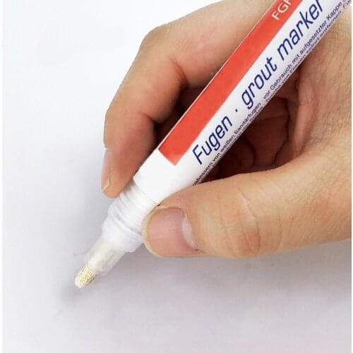 Tile Grout Coating Marker Wall Floor Ceramic Tiles Gaps Professional Repair Pen Paint Pen Marker Stationery Marker Art Supplies