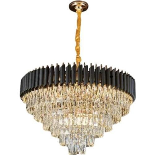 Nordic Post modern crystal chandelier living room luxury villa bedroom duplex clothing store model room dining room chandelier
