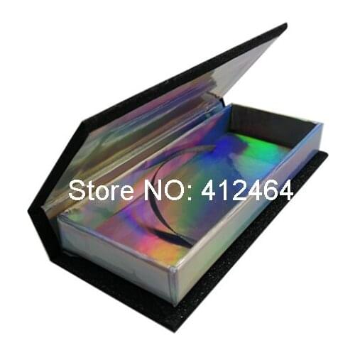 OEM custom empty eyelash packaging and eyelash packaging box magnet close from China factory ---PX2053