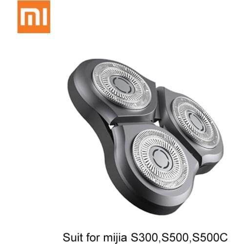 Original Shaver Blade For Xiaomi Mijia Electric Shaver S500 S300 shavers Razor Waterproof Dual-layer blade Steel Blades