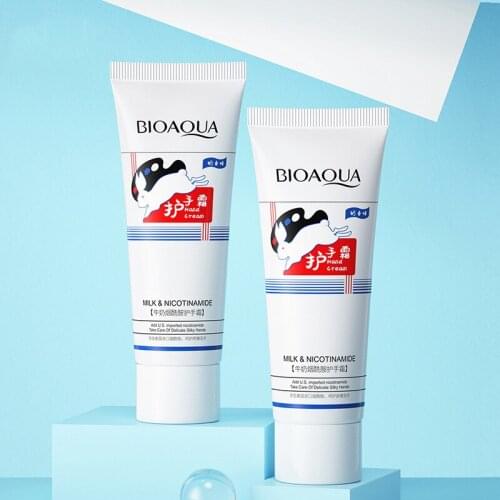 Refreshing Milk Moisturizing Niacinamide Skin Rejuvenation Brighten Hand Cream Gentle Repairing Smooth Tender Milky Fragrance