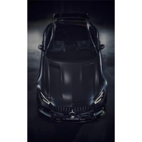 Suitable for of Modification New Benz Amg Gts Surround the Paktechz Carbon Fiber Front and Rear Lip Tail