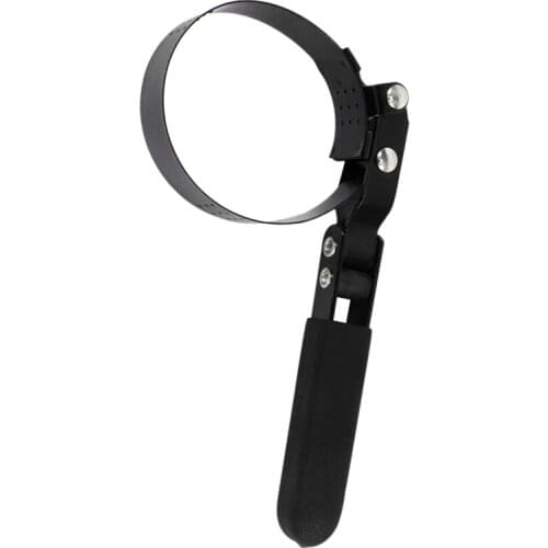 2.87-Inch to 3.27-Inch Swivel Oil Filter Wrench Band Has Grippers for No-Slip Hold on Filter Won'T Crush