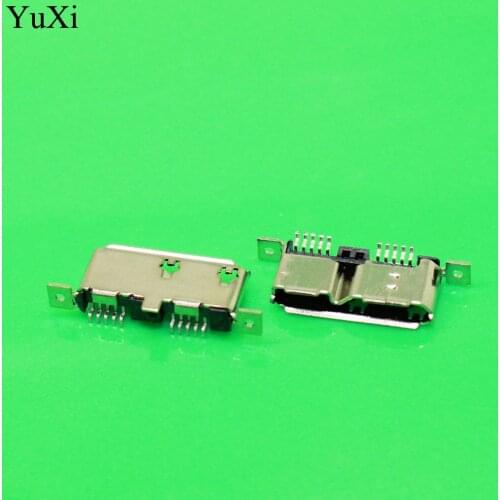 2pcs Micro usb 3.0 connector type B connector for repair mobile / Tablet PC/ MP3 / MP4 /MP5 Connector Female 180 Degree Vertical