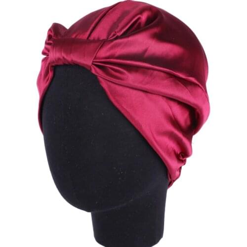 12 Colors Salon Bonnet Women Sleep Shower Cap Bath Towel Hair Dry Quick Elastic Hair Care Bonnet Head Wrap Hat