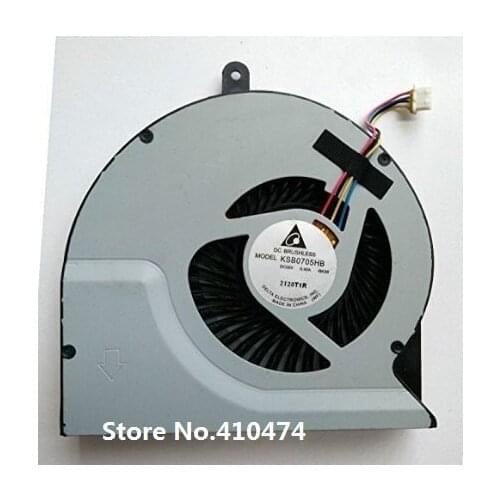 SSEA Wholesale New CPU Fan for ASUS N56 N56DP N56VW N56VM N56VZ N56SL N56DY N56JR N56VV N76VZ P/N: KSB0705HB Laptop fan