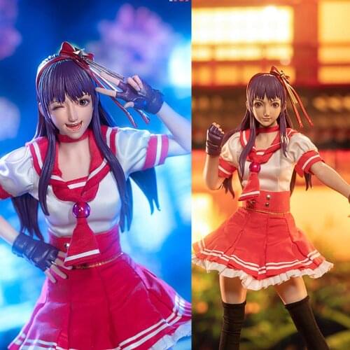 In Stock KOF-AT01 1/6 Scale Collectible Full Set Athena Asamiya Action Figure Model for Fans Holiday Gifts