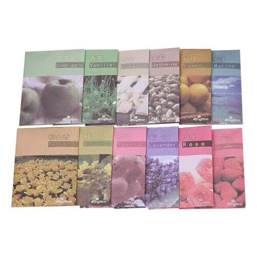 12pcs hanging home sachets natural aromatherapy bags wardrobe car Incense essential Fragrance for smell