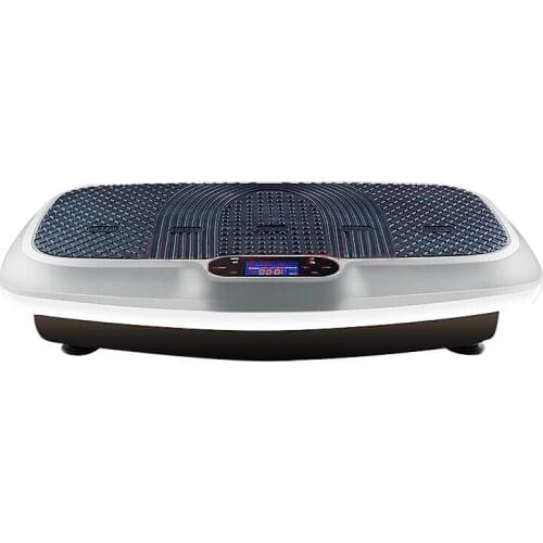 Free shipping fitness machine crazy fit massage, lose weight 3d vibration plateform, home exercise two motor vibration plate