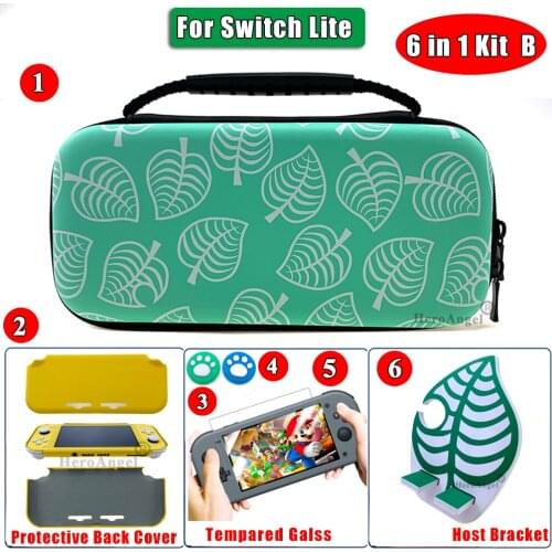 Portable Protective Bag Game Cards Cable for Nintendo Switch / Lite Gaming Console Storage Pouch Carrying Hand Case Accessories