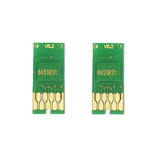 CISSPLAZA 2pcs T8651 T8651XL Ink Cartridge Chip compatible for Epson Pro WF-M5190 WF-M5690 WF-M5191 WF-M5193 WF-M5693 Printer
