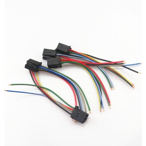 FHAWKEYEQ Qty 5 Car Switch Button Cable Plug Connector For VW Passat B5 3B Golf MK4 Jetta 4 Bora MK4 1J0 959 869 3B0 959 855 B