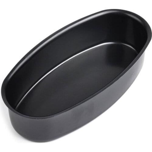 9 Inch Non Stick Oval Shape Cake Pan Cheesecake Loaf Bread Mold greaseproof, non-stick Baking Tray DIY