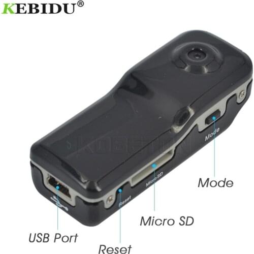 Kebidu 2018 Newest MD80 Mini DV DVR Sports Camera for Bike /Motorbike Video Audio Recorder 720P HD DVR Mini DVR Camera + Holder